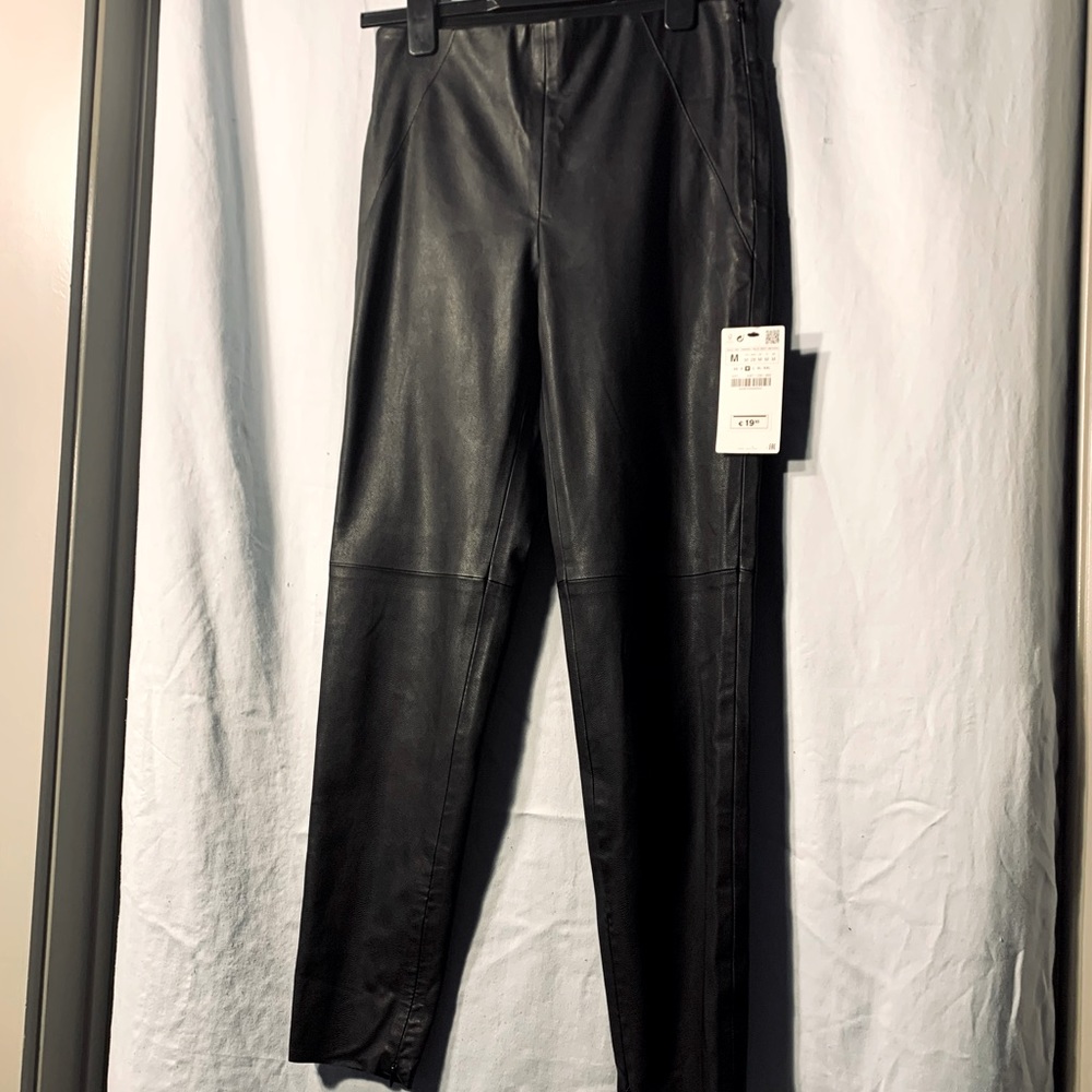 Zara Faux Leather Pants